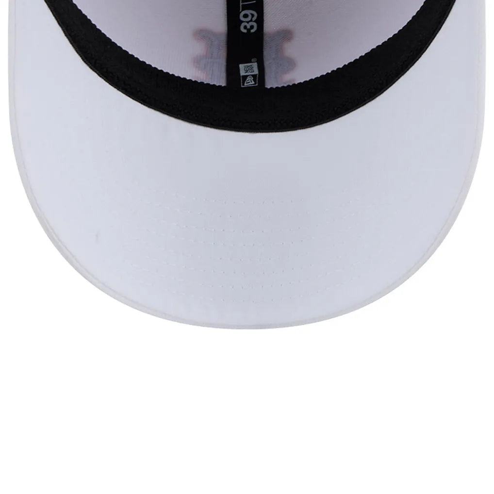 New York Mets New Era 39THIRTY Flex Hat - White
