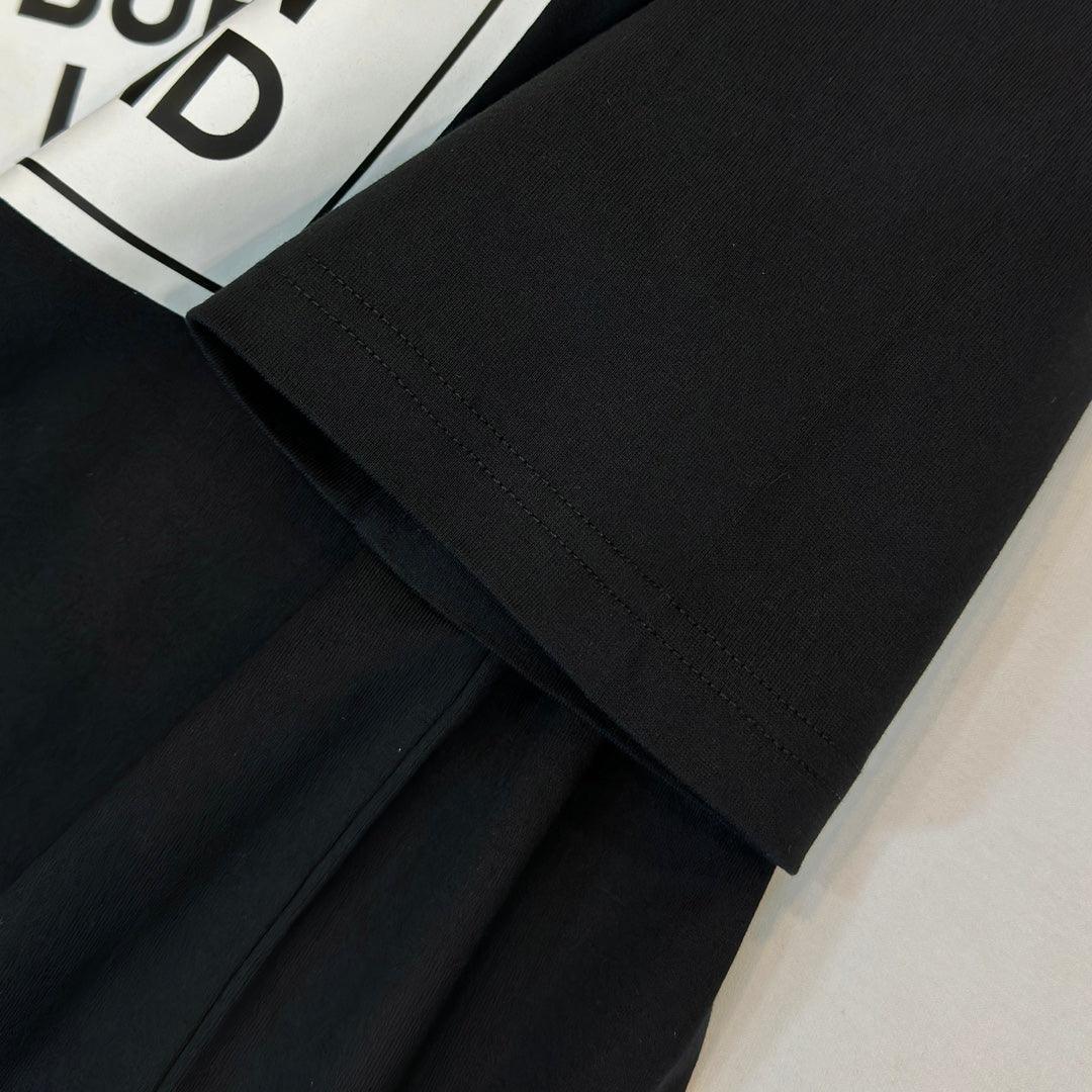 Burberry T-Shirt Without Collar 'Black'
