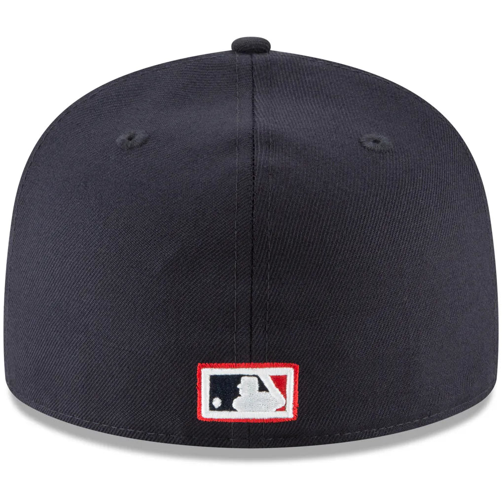 Boston Red Sox New Era Cooperstown Collection Wool 59FIFTY Fitted Hat - Navy