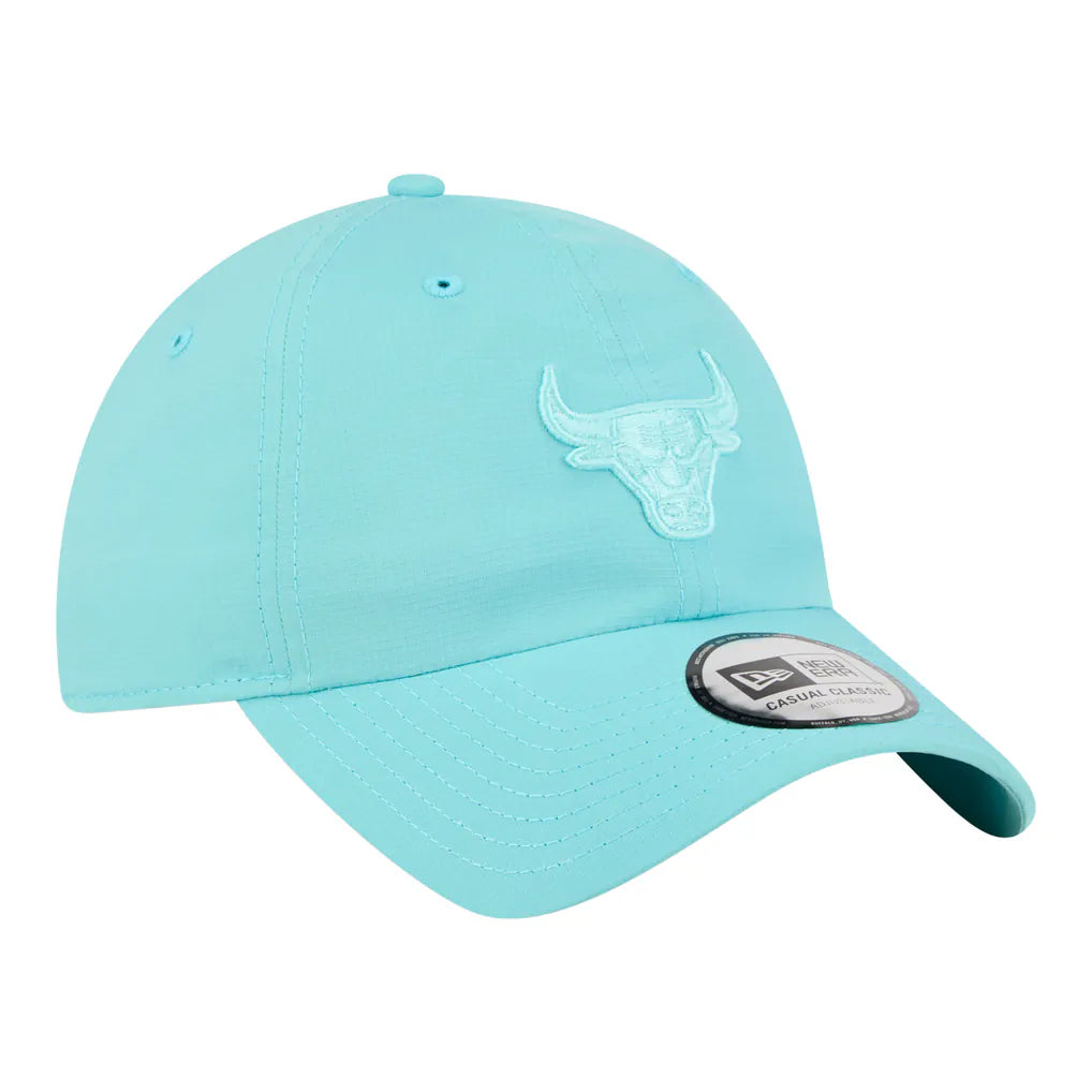 Chicago Bulls New Era Unisex Color Pack Ripstop Casual Classic Adjustable Hat - Turquoise