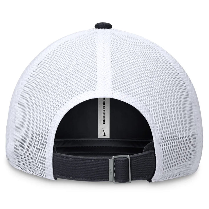 Atlanta Braves Nike Club Trucker Adjustable Hat - Navy