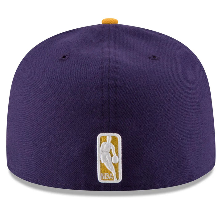 Los Angeles Lakers New Era Official Team Color 2Tone 59FIFTY Fitted Hat - Purple/Gold