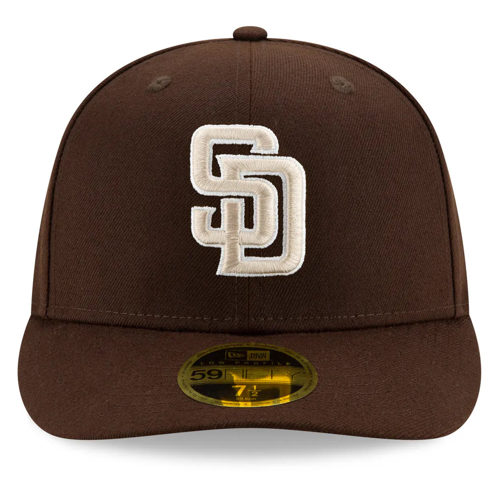 San Diego Padres New Era Alternate 2020 Authentic Collection On-Field Low Profile 59FIFTY Fitted Hat - Brown