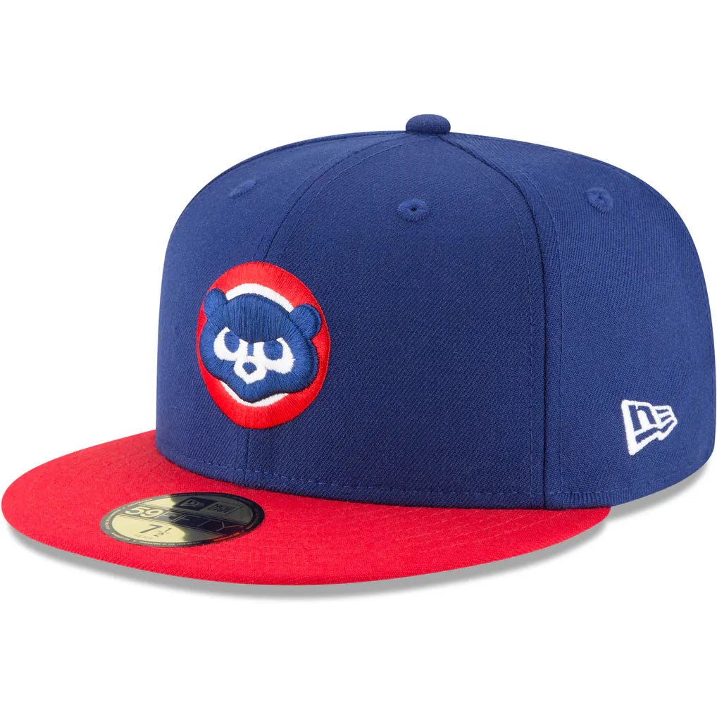 Chicago Cubs New Era Cooperstown Collection Wool 59FIFTY Fitted Hat - Royal Techwosell