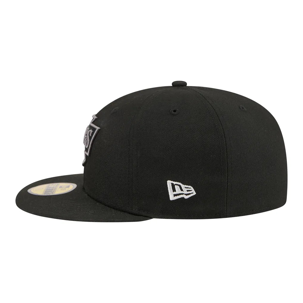 Los Angeles Kings New Era Color Pop 59FIFTY Fitted Hat - Black Techwosell