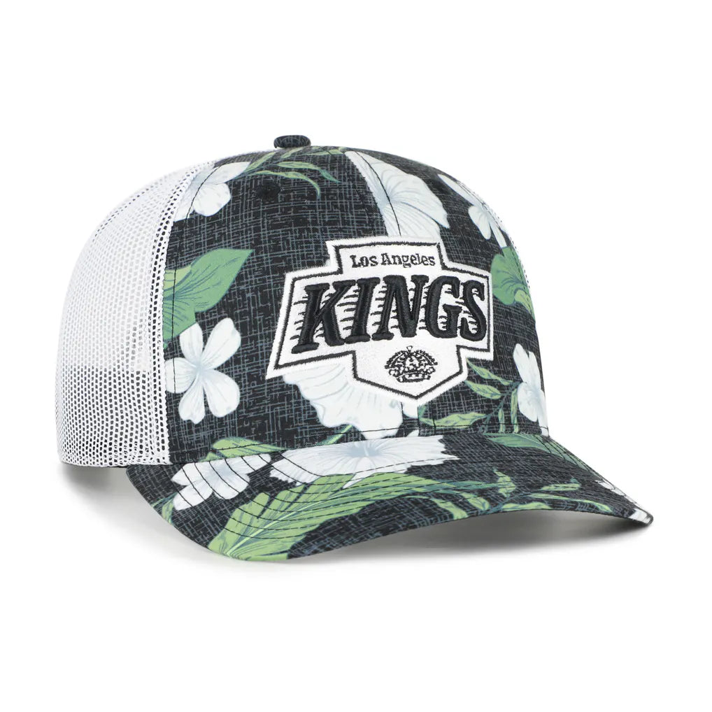 Los Angeles Kings '47 Beach Side Adjustable Trucker Hat - Black/White