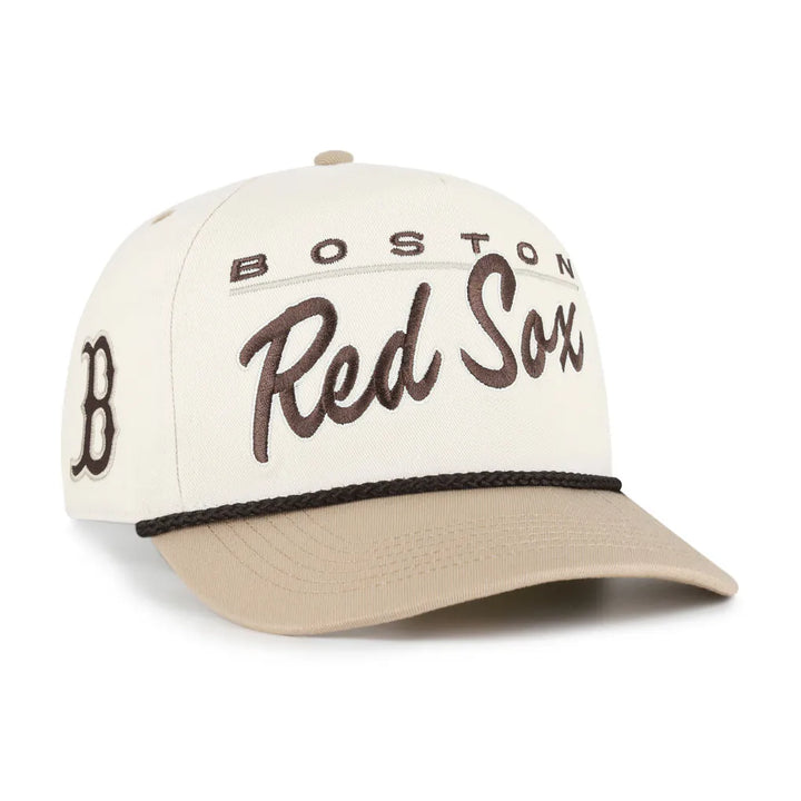 Boston Red Sox '47 Neutral Terrain Hitch Rope Adjustable Hat - Natural/Tan