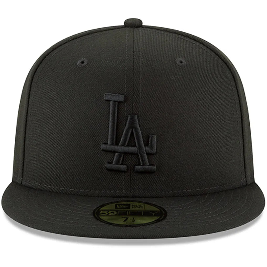 Los Angeles Dodgers New Era Primary Logo Basic 59FIFTY Fitted Hat - Black