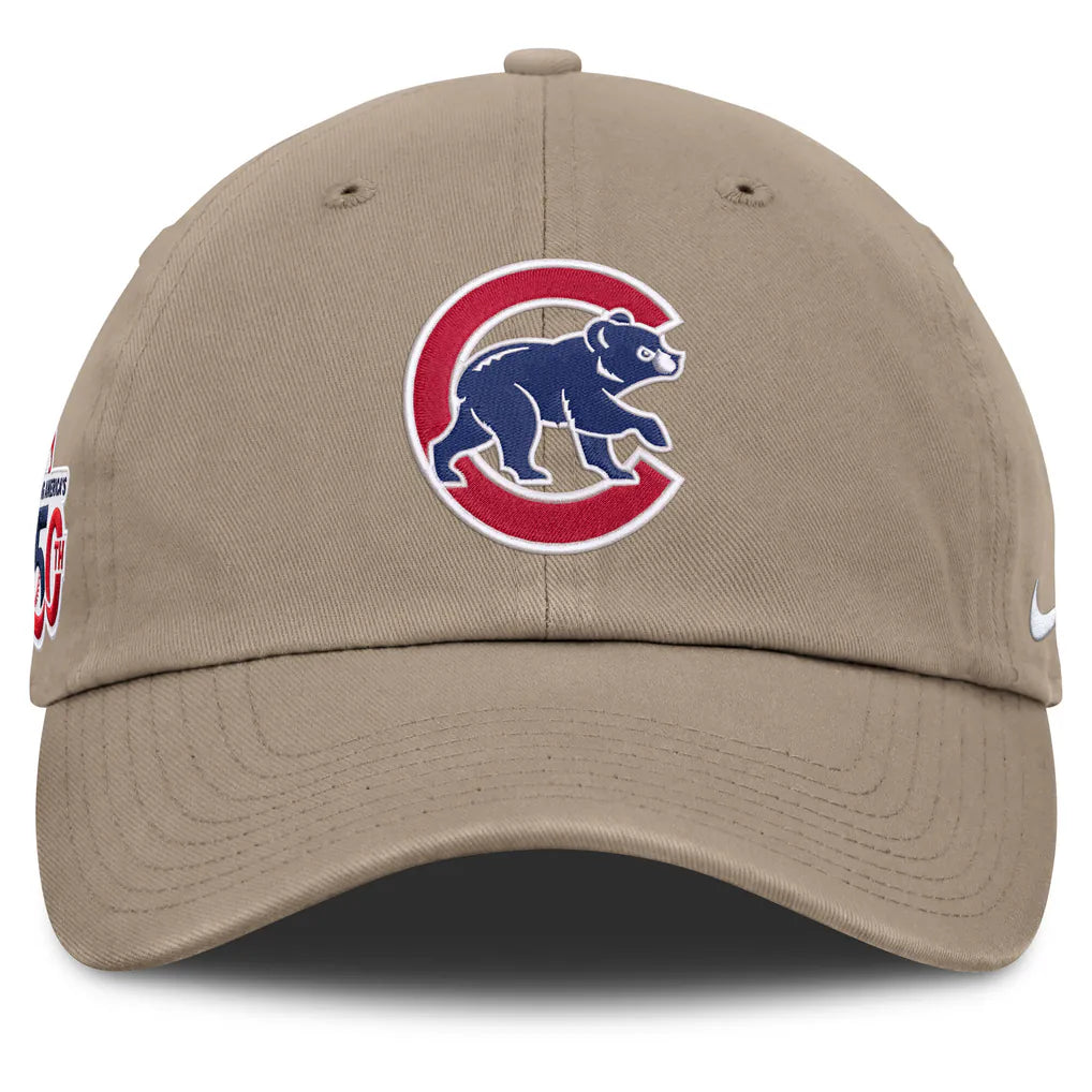 Chicago Cubs Nike Celebrating America's 250th Club Adjustable Hat - Khaki Techwosell