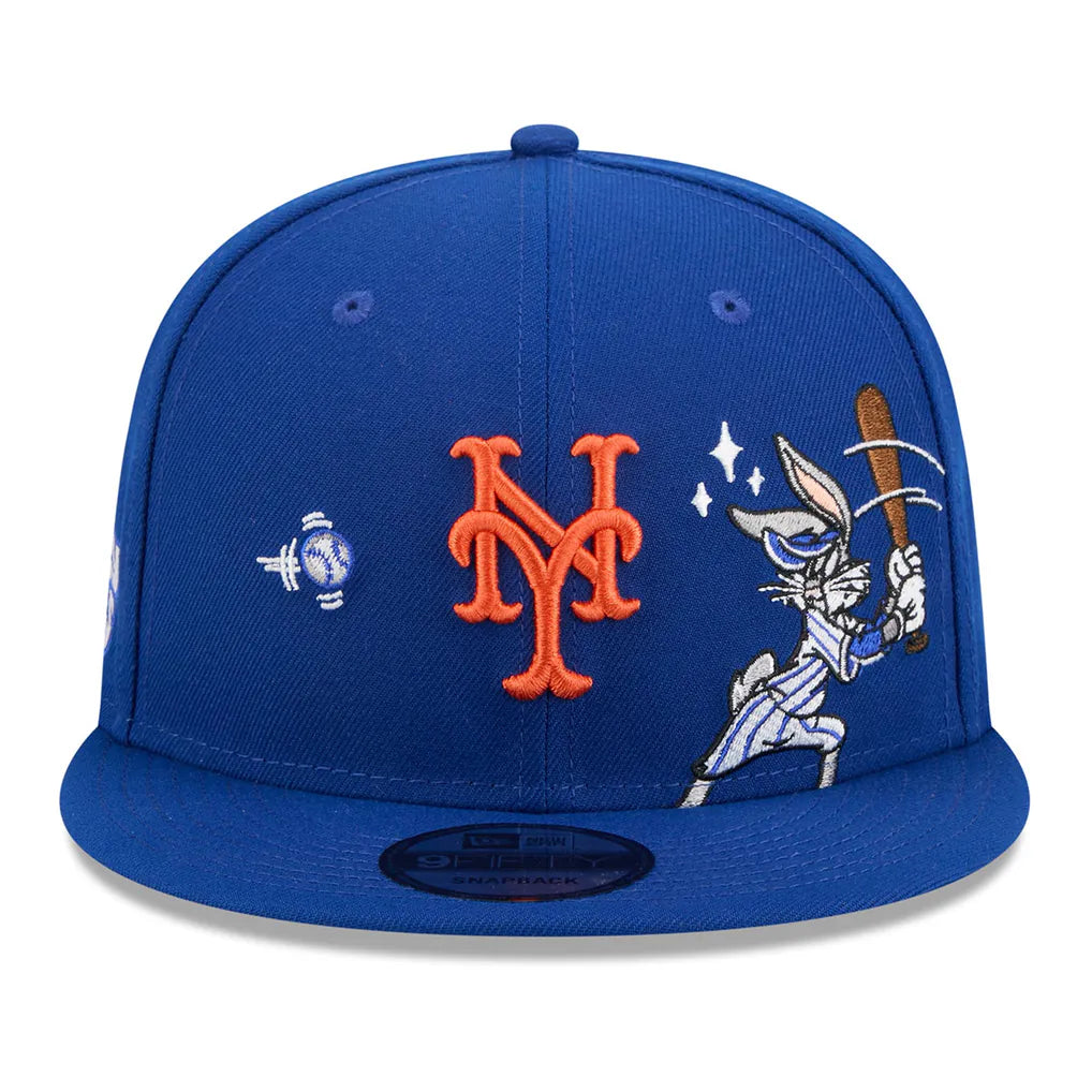 New York Mets New Era Looney Tunes Bugs Bunny 9FIFTY Snapback Hat - Royal