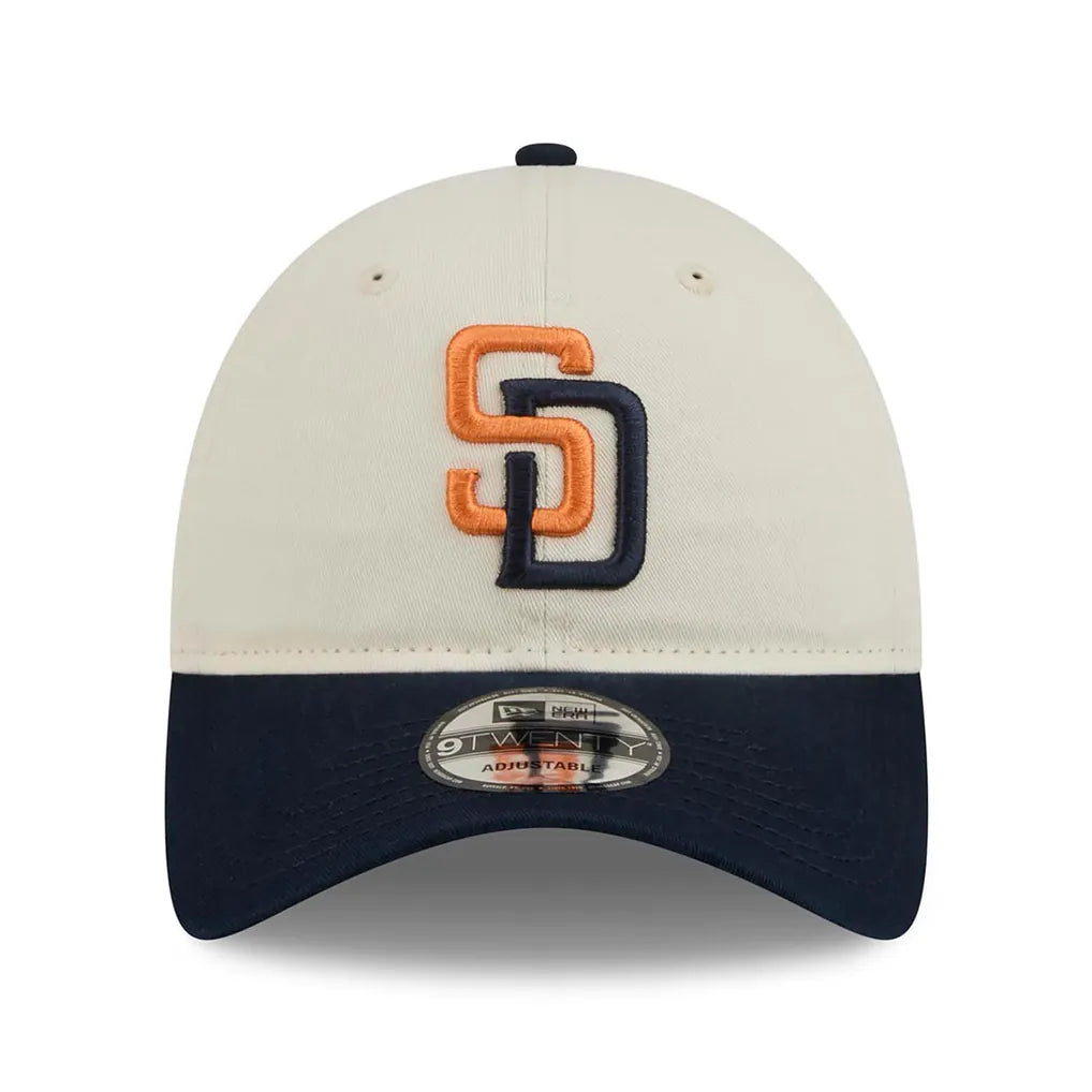 San Diego Padres New Era 2026 City Connect 9TWENTY Adjustable Hat - Cream/Obsidian Techwosell