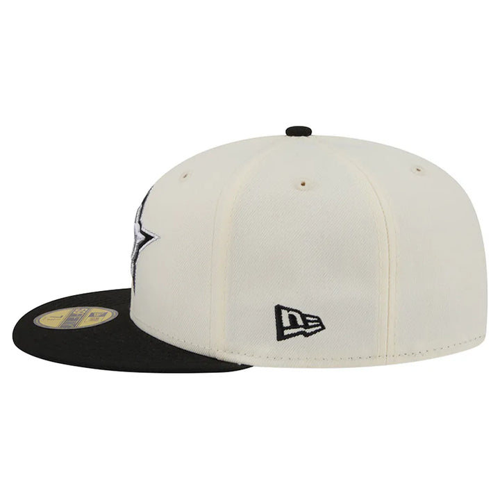 Dallas Stars New Era 250th Anniversary of the United States Two-Tone 59FIFTY Fitted Hat - Cream
