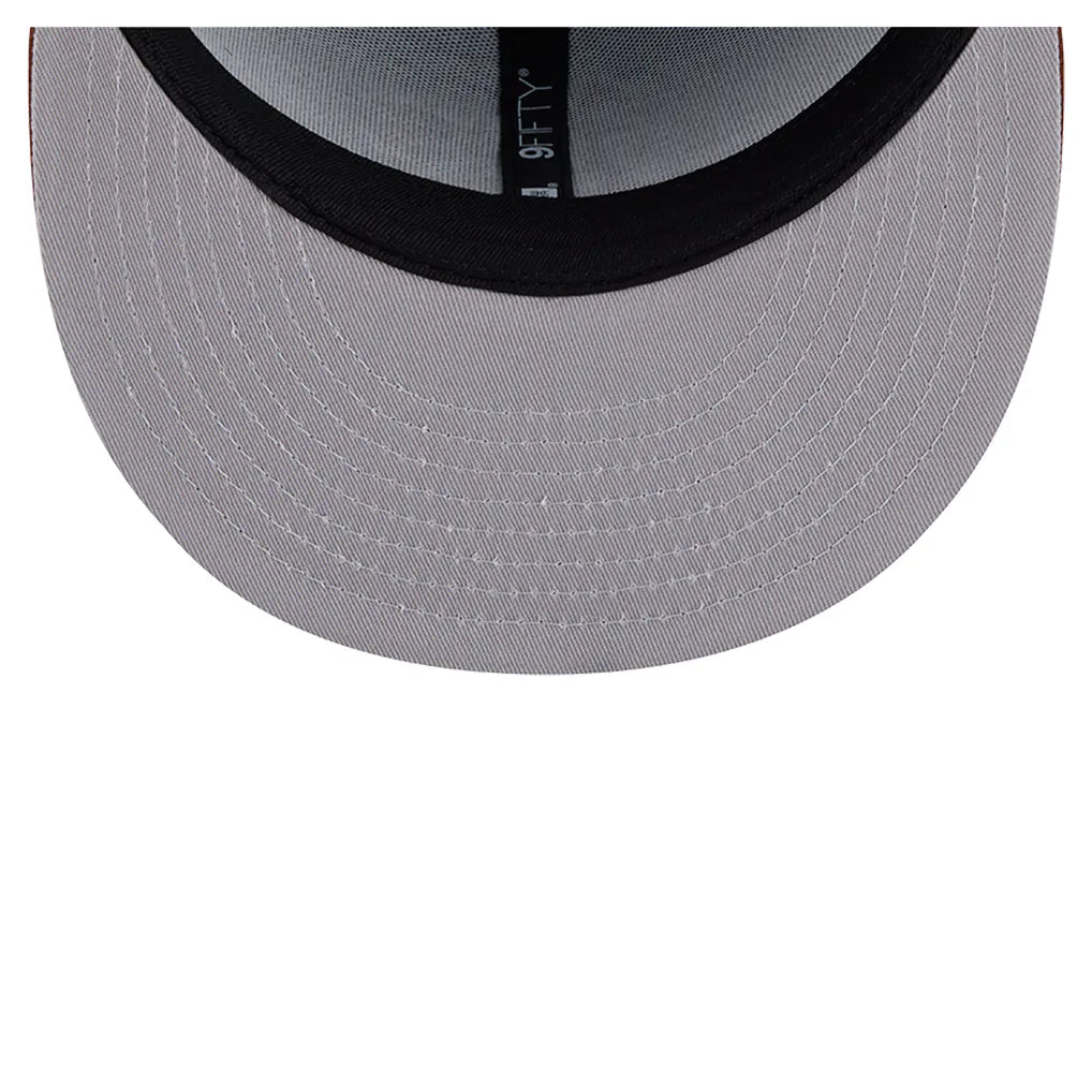 San Diego Padres New Era Color Pack 9FIFTY Snapback Hat - Light Blue/Brown Techwosell