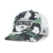Los Angeles Kings '47 Beach Side Adjustable Trucker Hat - Black/White Techwosell