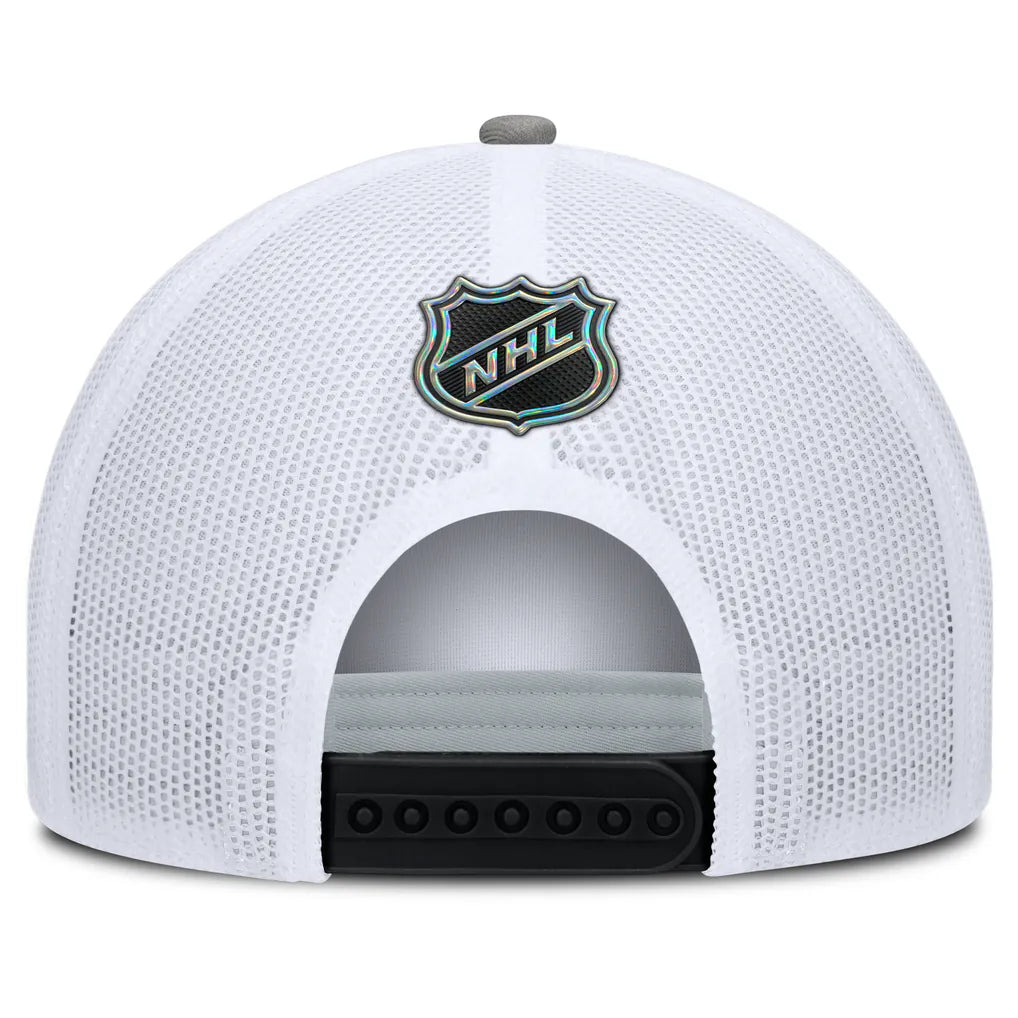 Los Angeles Kings Fanatics Authentic Pro Rink A-Frame Adjustable Hat - Black/White