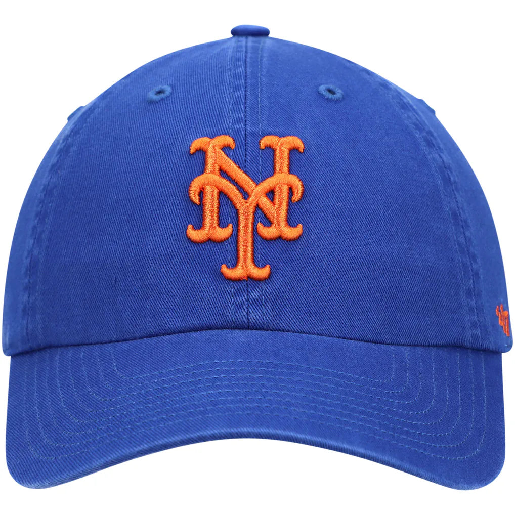 New York Mets '47 Clean Up Adjustable Hat - Royal Techwosell