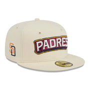 San Diego Padres New Era 2026 City Connect 59FIFTY Fitted Hat - Cream Techwosell