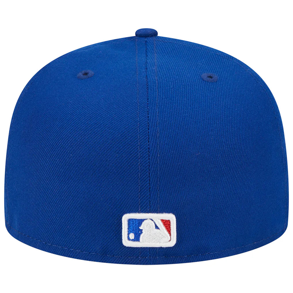 Chicago Cubs New Era Alternate Logo 2016 World Series Team Color 59FIFTY Fitted Hat - Royal Techwosell