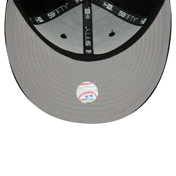 Atlanta Braves New Era Low Profile 59FIFTY Fitted Hat - Black
