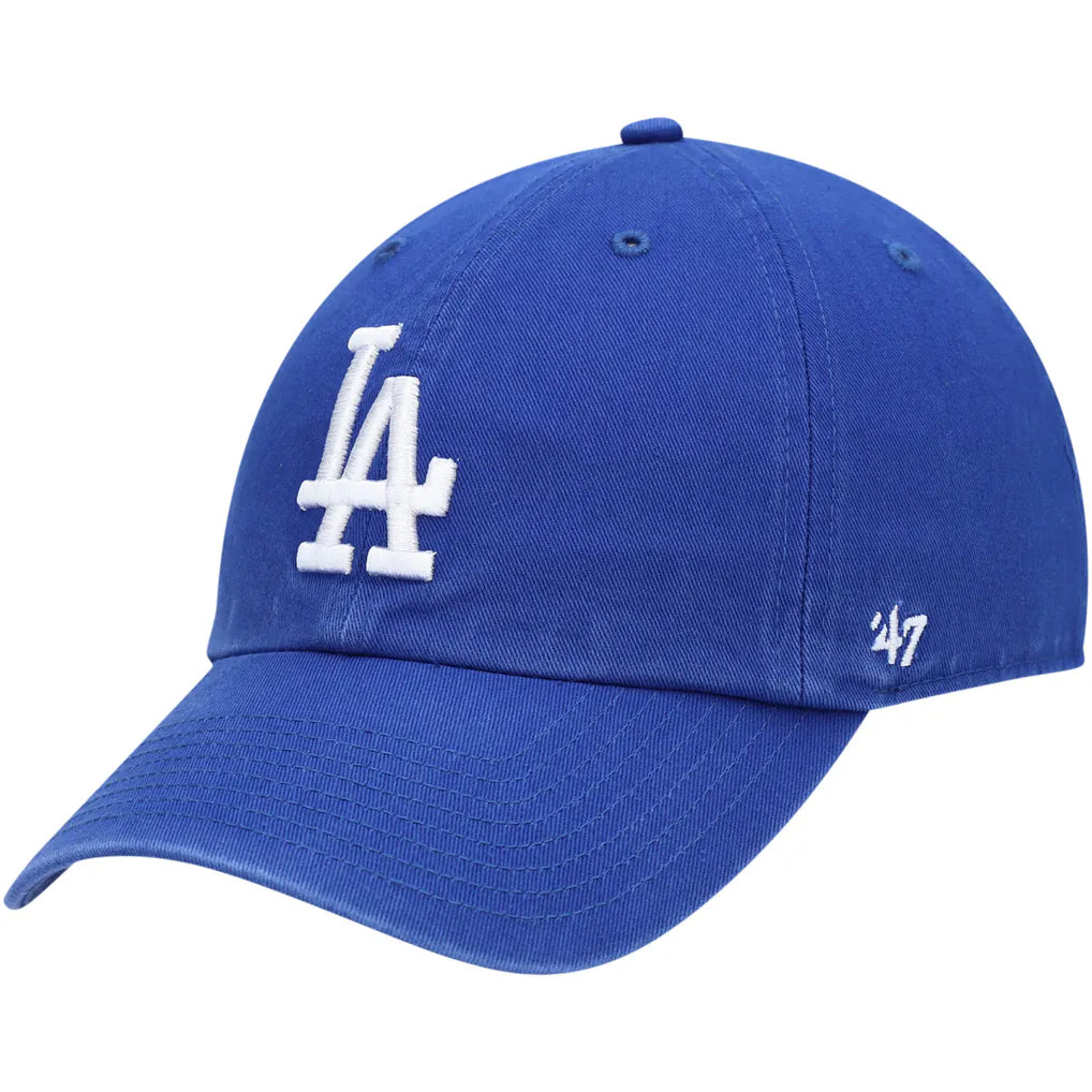 Los Angeles Dodgers '47 Clean Up Adjustable Hat - Royal Techwosell