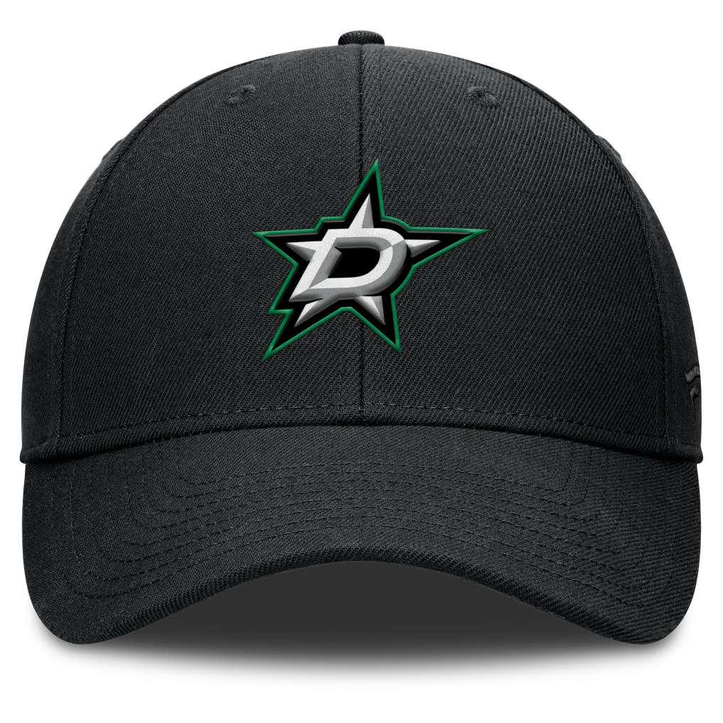 Dallas Stars Fanatics Force Adjustable Hat - Black Techwosell
