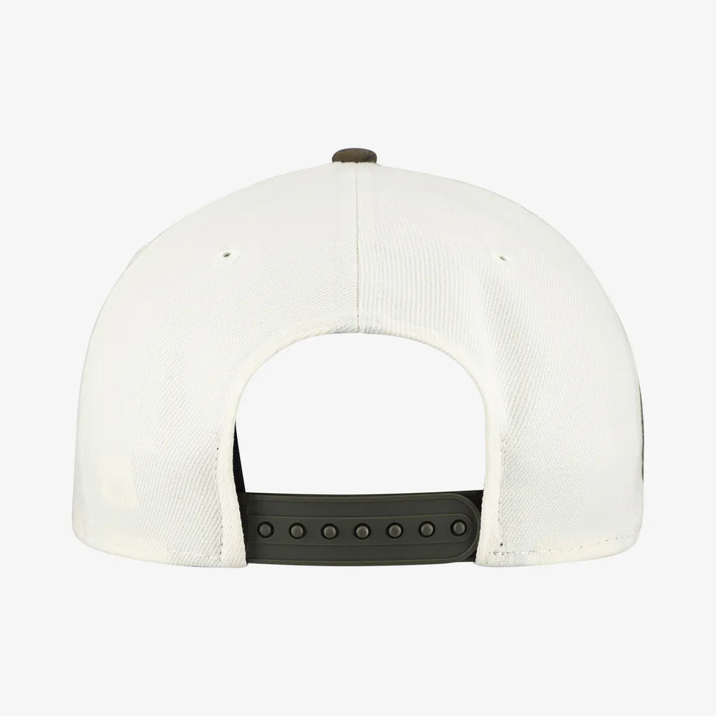 Chicago Cubs New Era 9FORTY A-Frame Adjustable Hat - Cream/Realtree Camo Techwosell