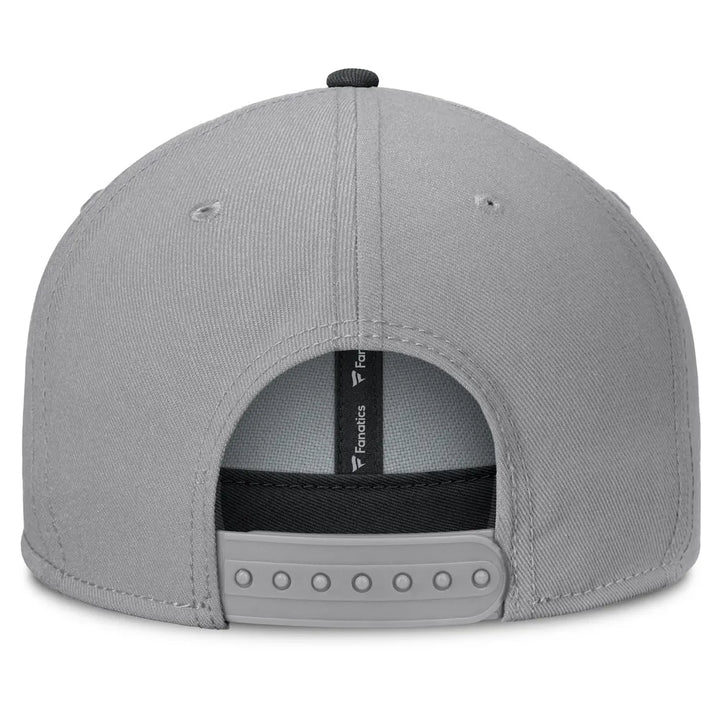 Los Angeles Kings Fanatics Fundamentals Duo Split Logo Snapback Hat - Gray