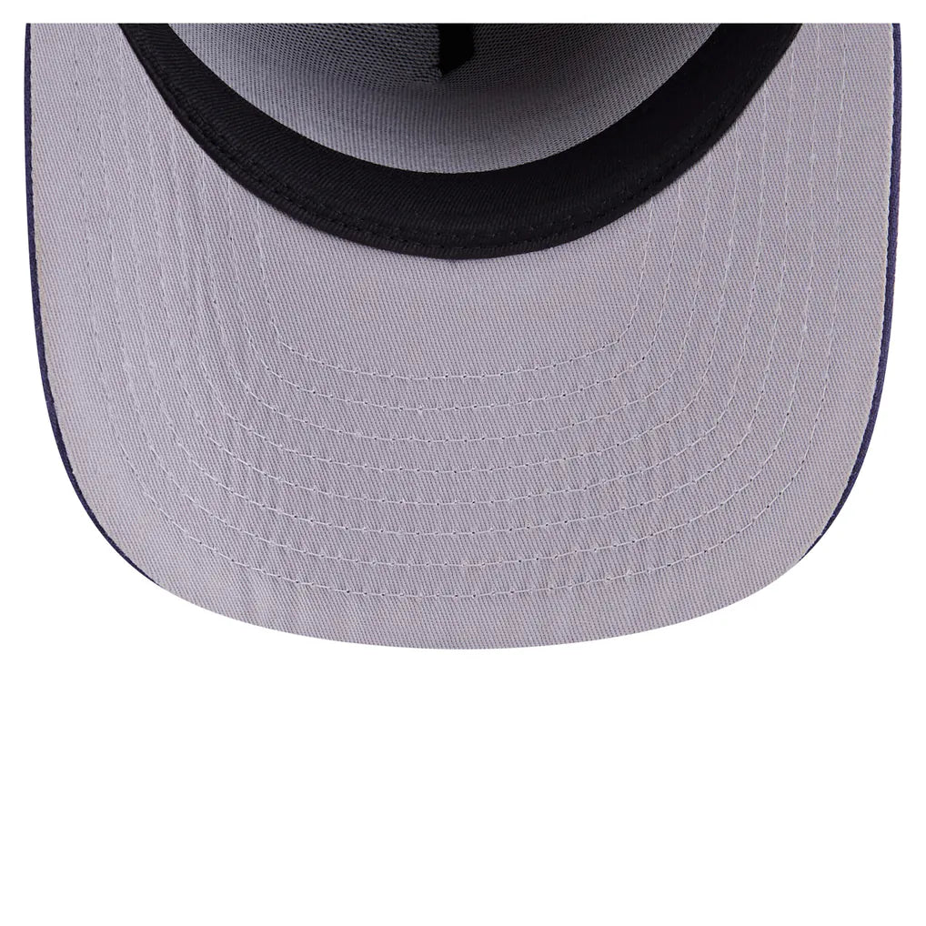 Golden State Warriors New Era Colorpack A-Frame Pinch Front 59FIFTY Fitted Hat - Navy Techwosell