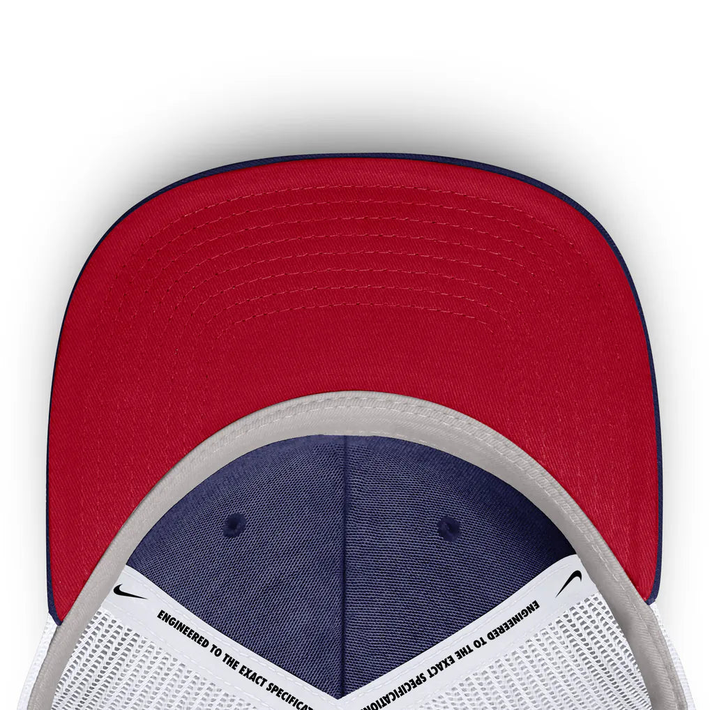 Chicago Cubs Nike Primetime Club Adjustable Trucker Hat - Royal Techwosell