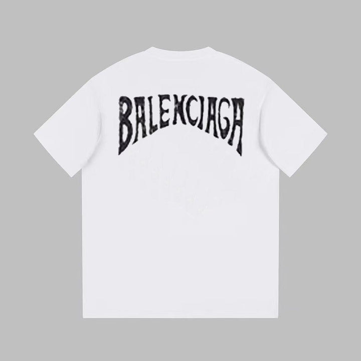 Balenciaga White T-Shirt Without Collar