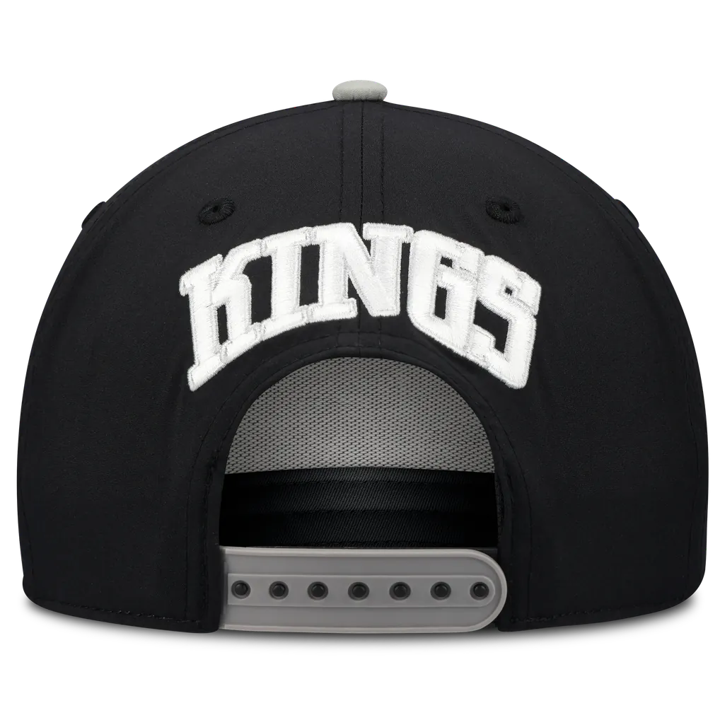Los Angeles Kings Fanatics On Stage Podium A-Frame Adjustable Hat - Black Techwosell