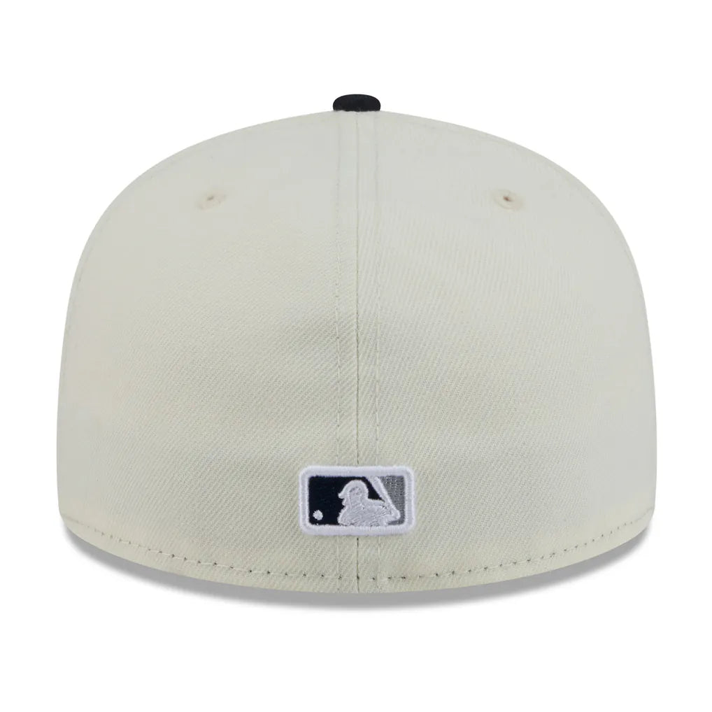 New York Yankees New Era Blossom 59FIFTY Fitted Hat - White/Navy