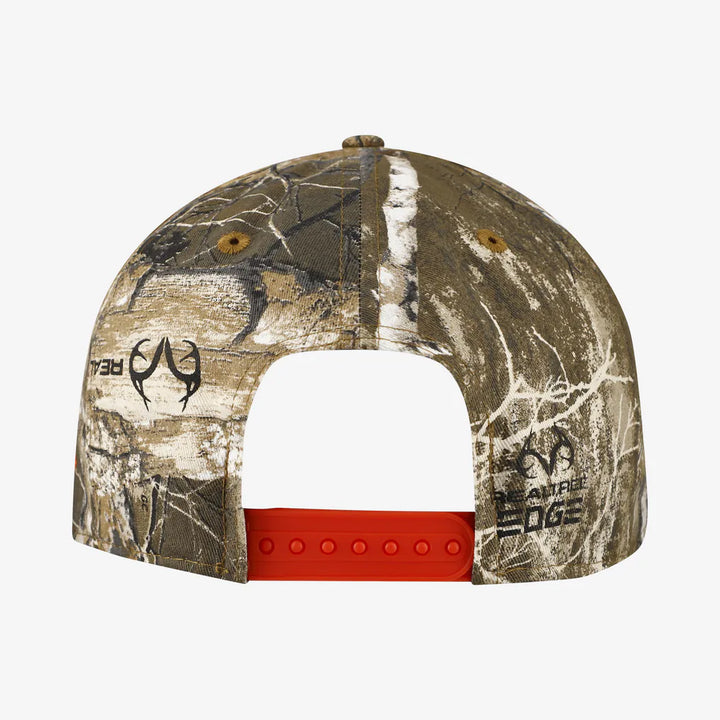 Atlanta Braves New Era Realtree Orange Pop 9FIFTY Snapback Hat - Camo