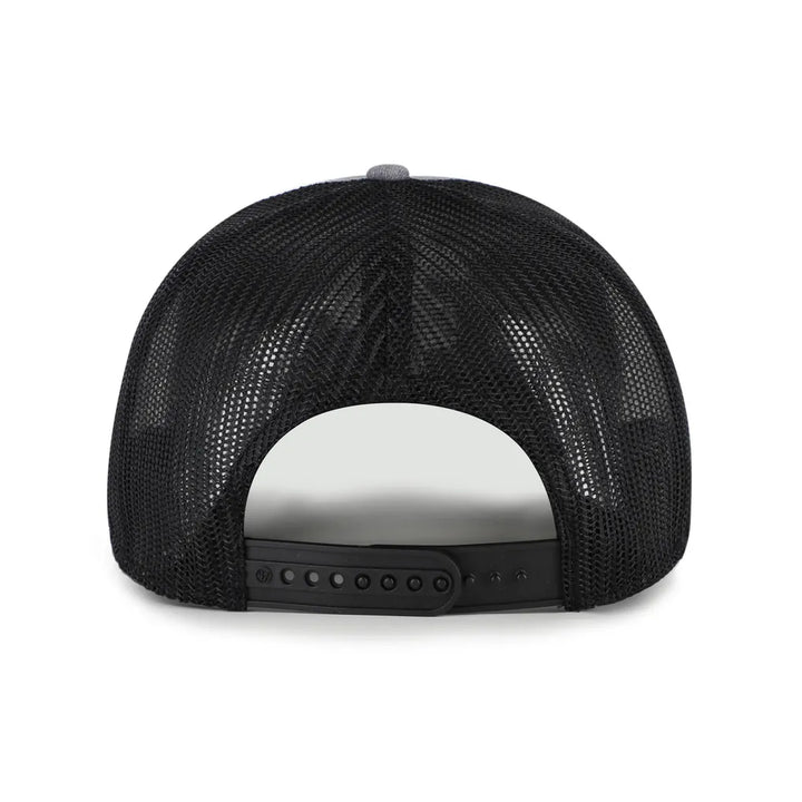 Boston Bruins '47 Carbon Rope Trucker Adjustable Hat - Gray