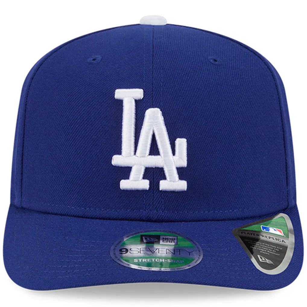 Los Angeles Dodgers New Era Player Replica 9SEVENTY Adjustable Hat - Royal Techwosell