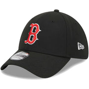 Boston Red Sox New Era Logo 39THIRTY Flex Hat - Black Techwosell