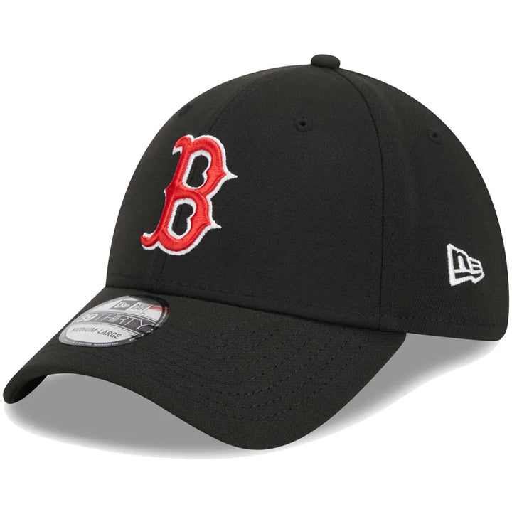 Boston Red Sox New Era Logo 39THIRTY Flex Hat - Black