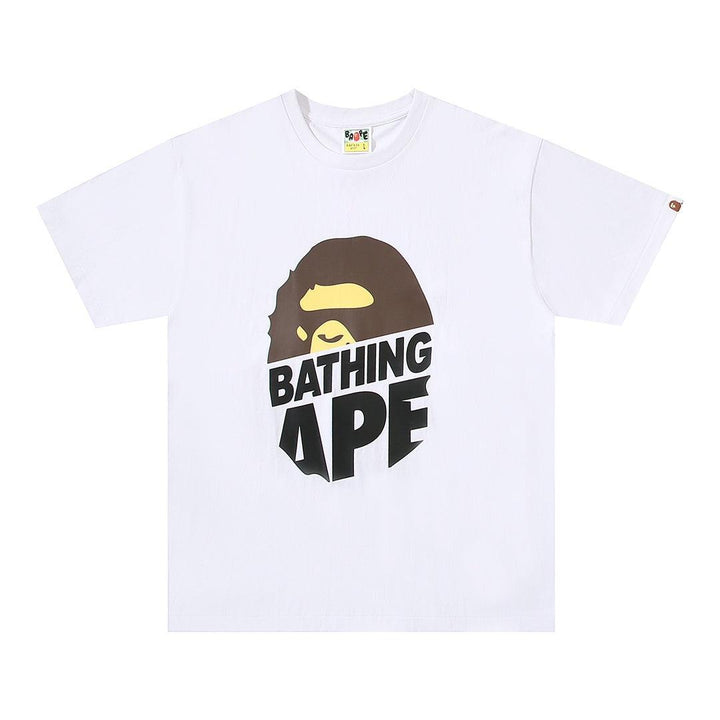 Bathing Ape White T-Shirt without Collar
