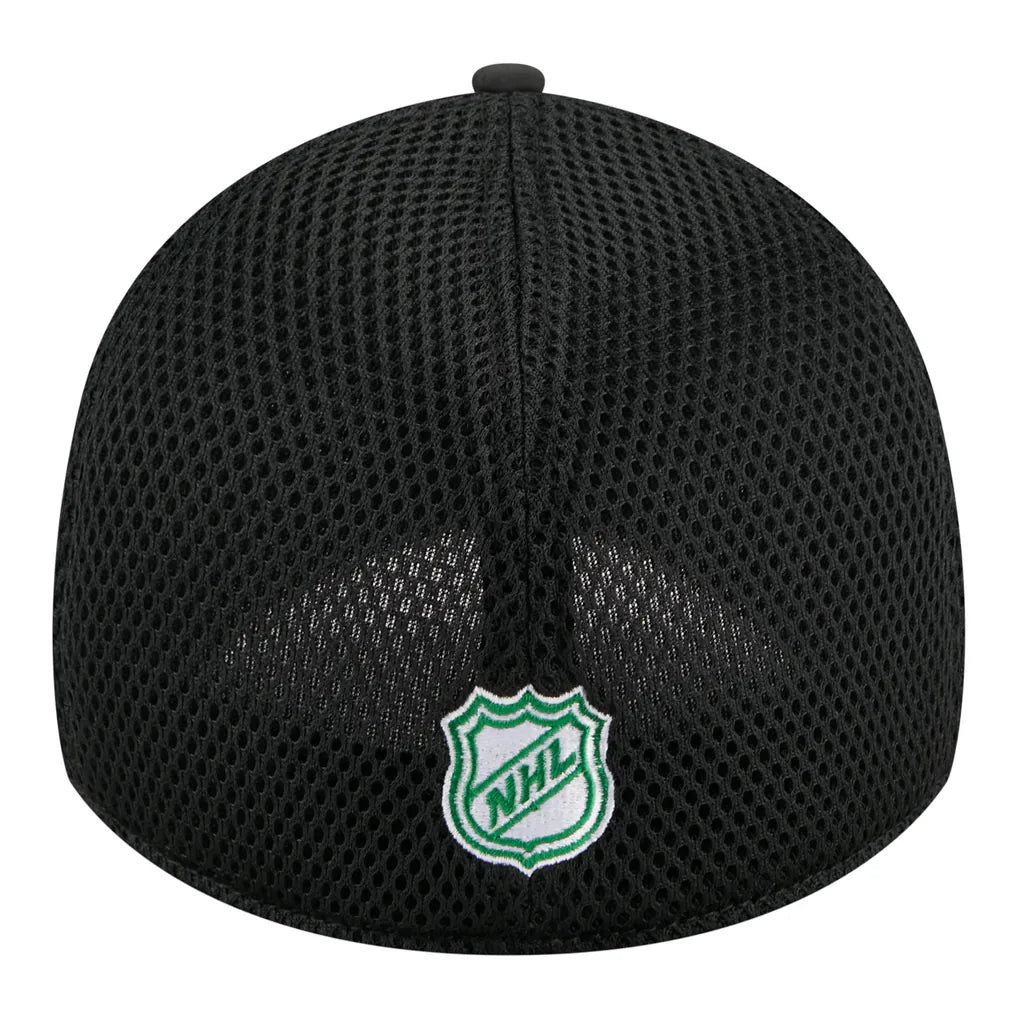 Dallas Stars New Era Logo 39THIRTY Flex Hat - Black Techwosell