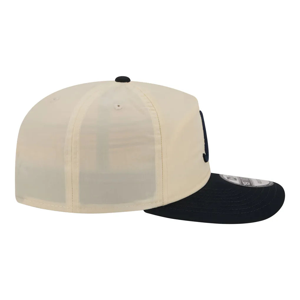 Atlanta Braves New Era Everyday 19TWENTY Adjustable Hat - Cream/Navy
