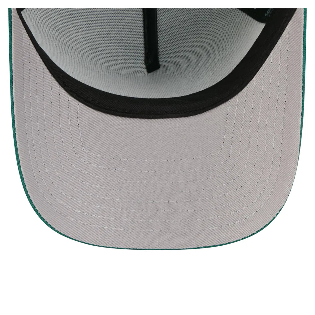 New York Mets New Era Pin Seeker 9FORTY A-Frame Adjustable Hat - Green Techwosell