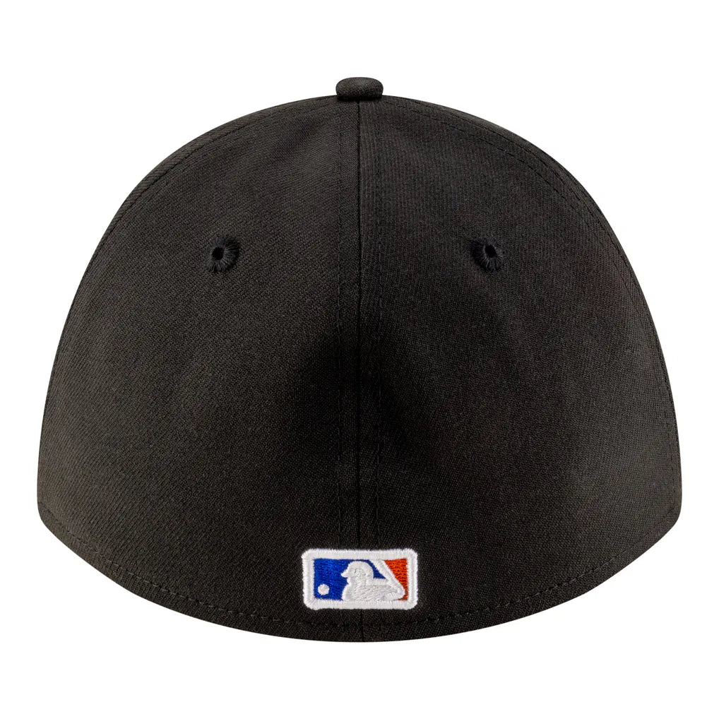 New York Mets New Era Alternate Player Replica 39THIRTY M-Crown Flex Hat - Black
