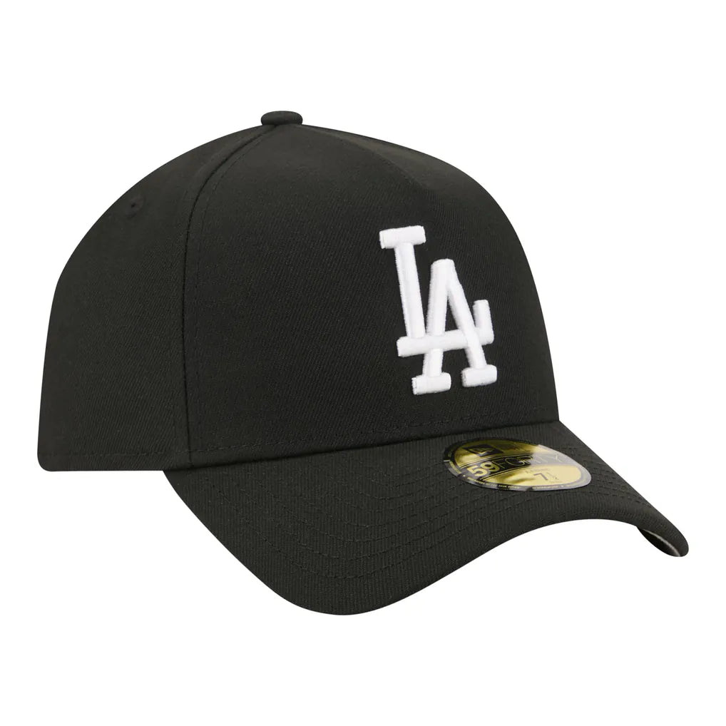 Los Angeles Dodgers New Era A-Frame 59FORTY Fitted Hat - Black