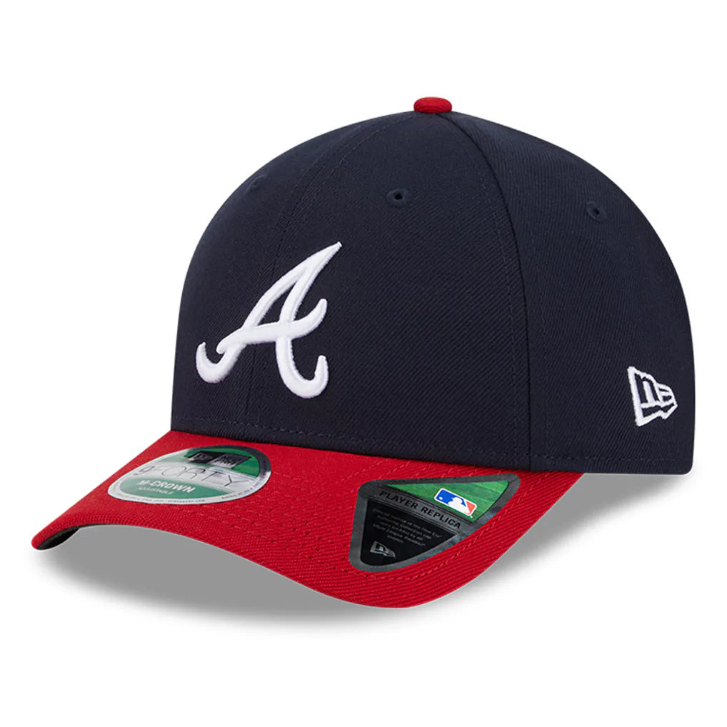 Atlanta Braves New Era Player Replica 9FORTY Adjustable Hat - Navy