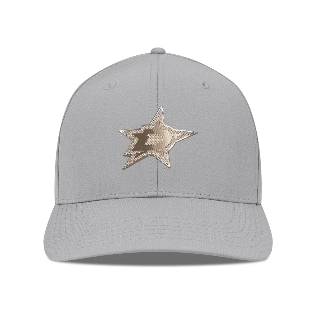 Dallas Stars Levelwear Rise Copper Insignia Flex Hat - Gray Techwosell