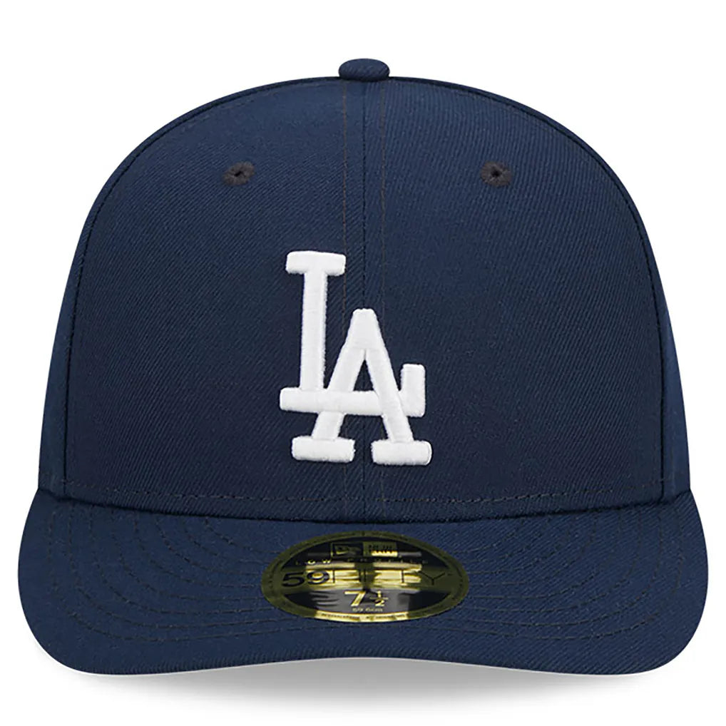 Los Angeles Dodgers New Era Oceanside Low Profile 59FIFTY Fitted Hat - Navy