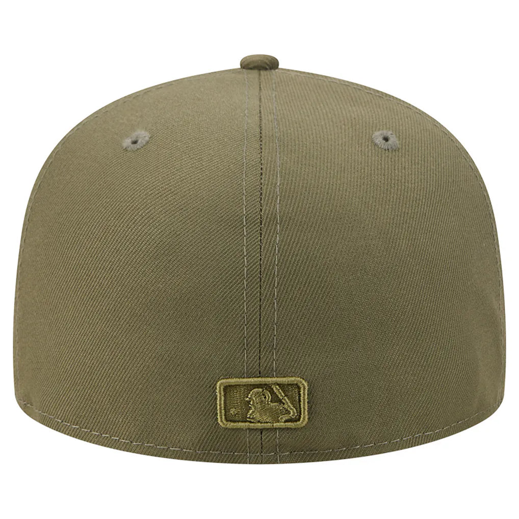 New York Yankees New Era Color Pack 59FIFTY Fitted Hat - Olive Techwosell