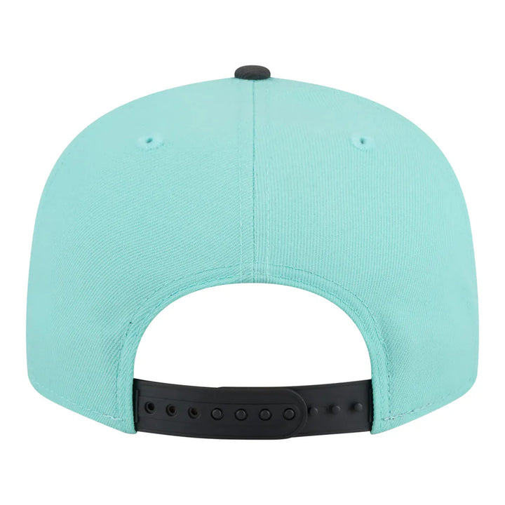 Chicago Bulls New Era Color Pack Two-Tone 9FIFTY Snapback Hat - Turquoise/Charcoal