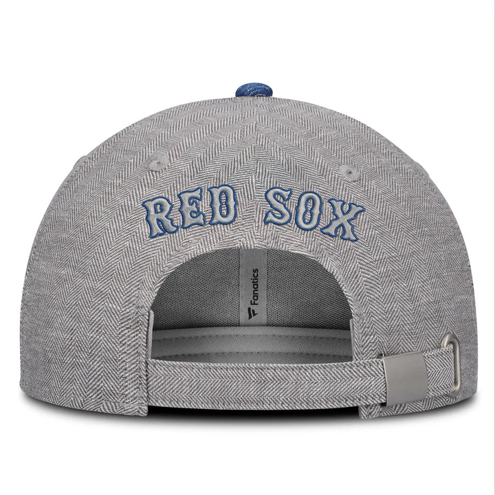 Boston Red Sox Fanatics Level Up Conduct Adjustable Hat - Gray/Denim