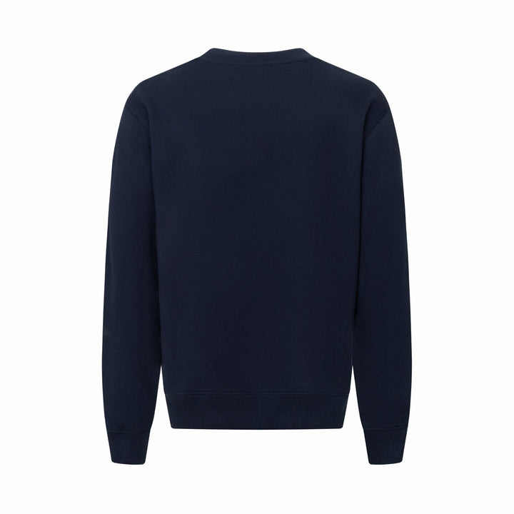 Cotton jersey sweatshirt with embroidery